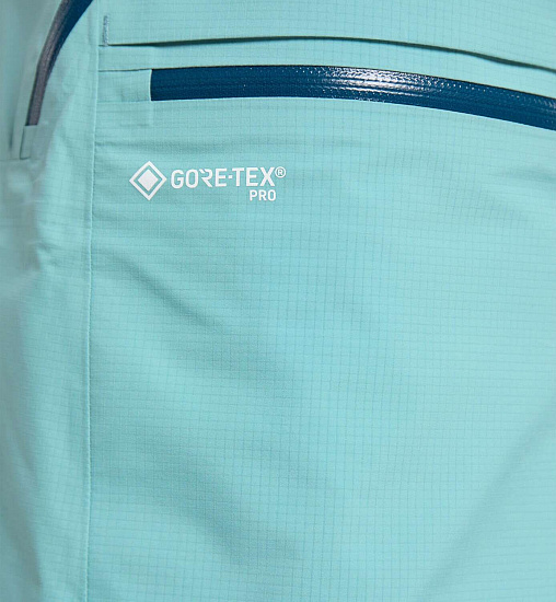Куртка женская Haglofs Vassi GTX Pro Frost Blue/Dark Ocean - Фото 10 большая