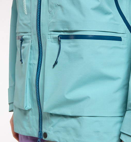 Куртка женская Haglofs Vassi GTX Pro Frost Blue/Dark Ocean - Фото 11 большая