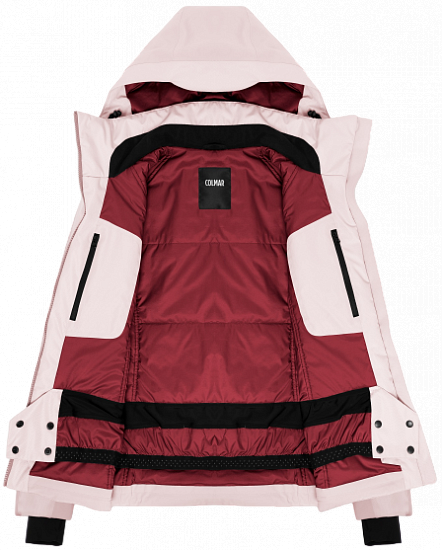 Куртка женская Colmar Lapponia Pale Rose/Garnet - Фото 3 большая