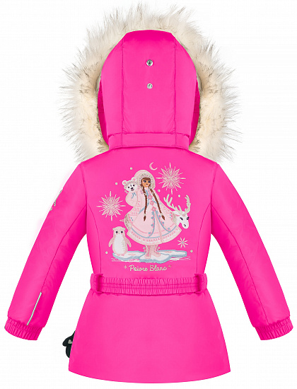 Куртка детская Poivre Blanc 1003-BBGL/A Quilted Mega Pink - Фото 2 большая