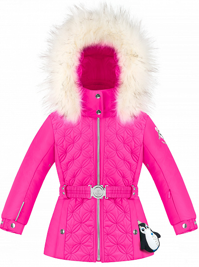 Куртка детская Poivre Blanc 1003-BBGL/A Quilted Mega Pink - Фото 1 большая