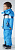 Куртка детская Poivre Blanc 0900-BBBY Multico Diva Blue - Фото 3 малая