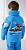 Куртка детская Poivre Blanc 0900-BBBY Multico Diva Blue - Фото 5 малая