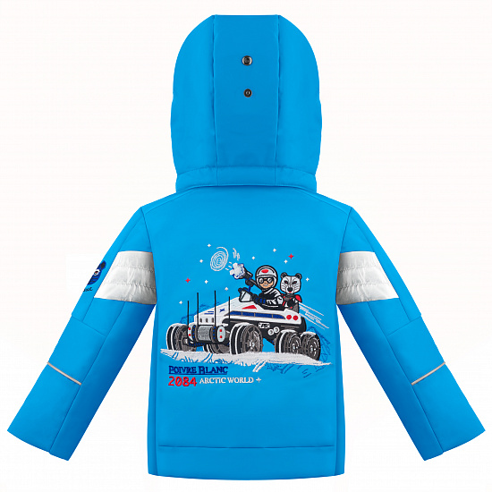Куртка детская Poivre Blanc 0900-BBBY Multico Diva Blue - Фото 2 большая