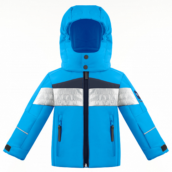 Куртка детская Poivre Blanc 0900-BBBY Multico Diva Blue - Фото 1 большая