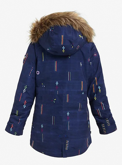 Куртка детская Burton Girls Aubrey Camp Craft - Фото 2 большая