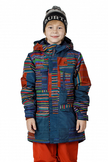 Куртка детская Burton Boys Covert Mountain Sherpa - Фото 2 большая