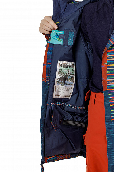 Куртка детская Burton Boys Covert Mountain Sherpa - Фото 8 большая
