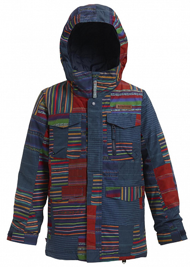 Куртка детская Burton Boys Covert Mountain Sherpa - Фото 1 большая