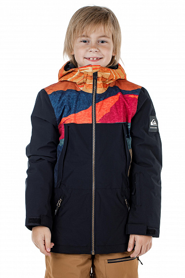 Куртка детская Quiksilver Travis Rice Ambition Apricot Orange Tr Sunrises - Фото 8 большая