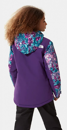 Куртка детская The North Face Freedom Extreme Insulated Deep Lagoon Constellation Camo Print - Фото 5 большая