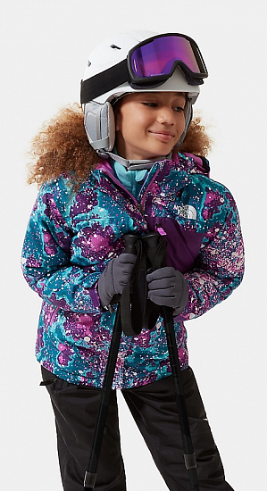 Куртка детская The North Face Freedom Extreme Insulated Deep Lagoon Constellation Camo Print - Фото 7 большая