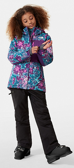 Куртка детская The North Face Freedom Extreme Insulated Deep Lagoon Constellation Camo Print - Фото 8 большая