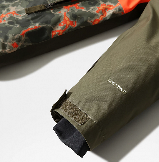Куртка детская The North Face Freedom Extreme Insulated New Taupe Green Marbled Camo Print - Фото 15 большая