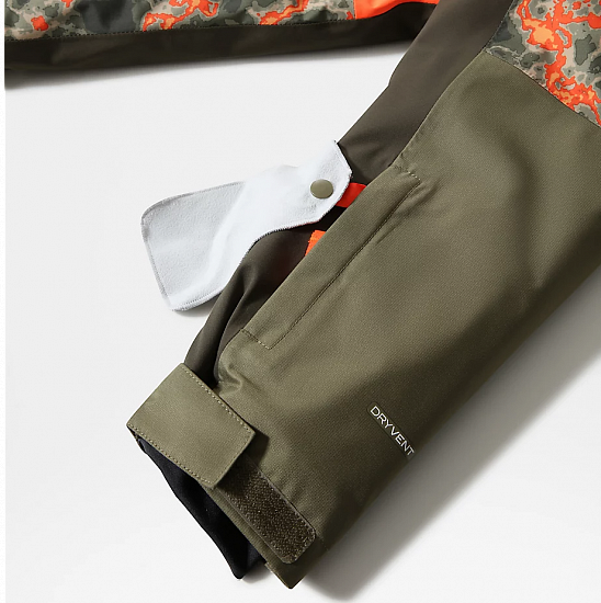 Куртка детская The North Face Freedom Extreme Insulated New Taupe Green Marbled Camo Print - Фото 16 большая