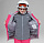 Куртка детская The North Face Snowquest Plus Petticoat Pink - Фото 5 малая