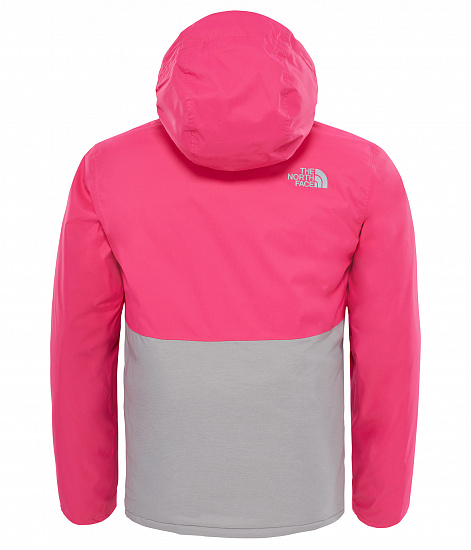 Куртка детская The North Face Snowquest Plus Petticoat Pink - Фото 3 большая