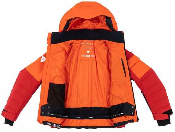 Куртка детская Dainese Ribbo Padding Cherry Tomato/Chili Pepper - Фото 2 большая