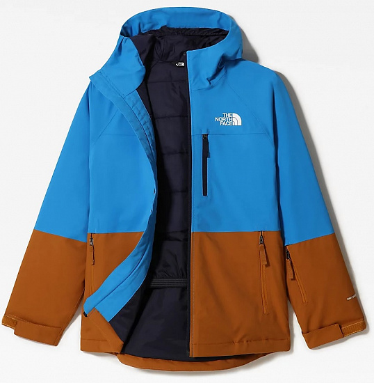 Куртка детская The North Face Chakado Insulated Clear Lake Blue - Фото 3 большая