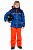 Куртка детская Descente Rylan Victory Blue/Dark Night Powder - Фото 7 малая