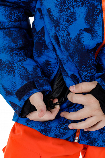Куртка детская Descente Rylan Victory Blue/Dark Night Powder - Фото 3 большая
