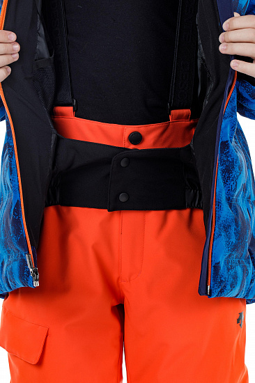 Куртка детская Descente Rylan Victory Blue/Dark Night Powder - Фото 4 большая