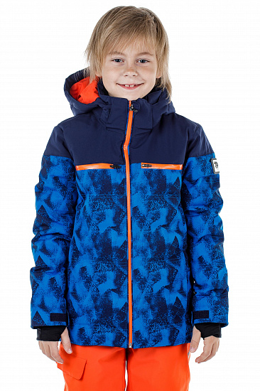 Куртка детская Descente Rylan Victory Blue/Dark Night Powder - Фото 8 большая