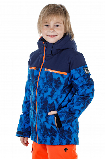 Куртка детская Descente Rylan Victory Blue/Dark Night Powder - Фото 9 большая