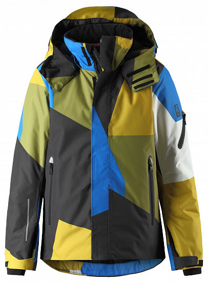 Куртка детская Reima Wheeler Yellow Moss - Фото 1 большая