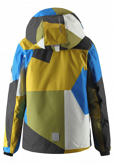 Куртка детская Reima Wheeler Yellow Moss - Фото 2 большая