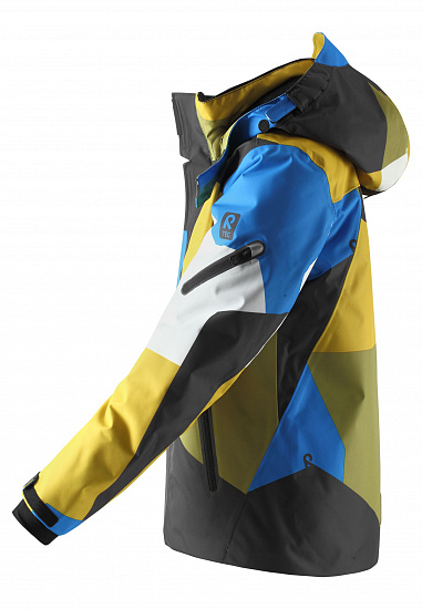 Куртка детская Reima Wheeler Yellow Moss - Фото 3 большая