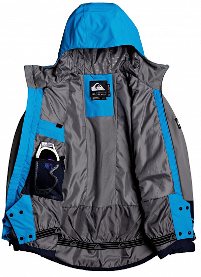 Куртка детская Quiksilver Ambition Brilliant Blue - Фото 2 большая