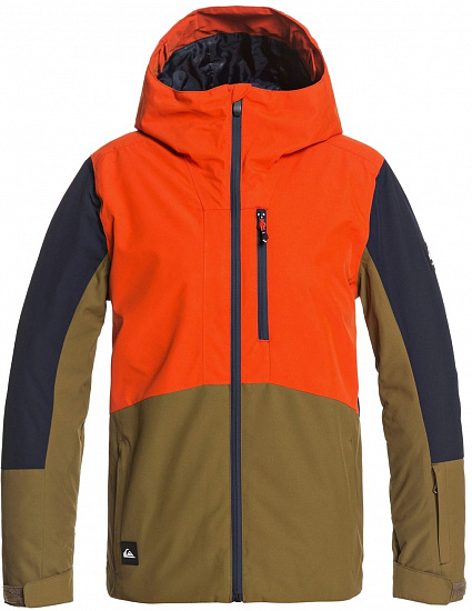 Куртка детская Quiksilver Ambition Pureed Pumpkin - Фото 1 большая