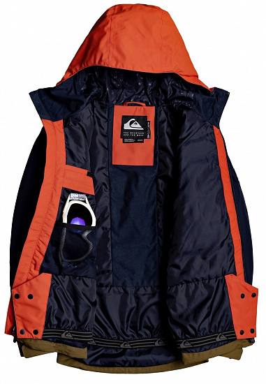 Куртка детская Quiksilver Ambition Pureed Pumpkin - Фото 2 большая