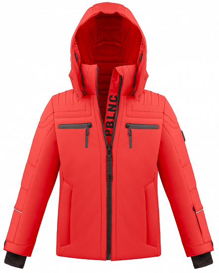 Куртка детская Poivre Blanc W22-0811-JRBY Scarlet Red 8 - Фото 1 большая