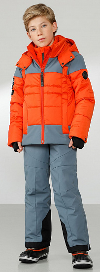 Куртка детская Poivre Blanc W22-0903-JRBY/A Multico Flame Orange - Фото 4 большая