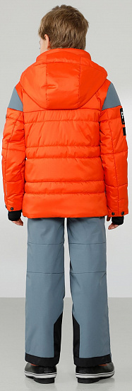 Куртка детская Poivre Blanc W22-0903-JRBY/A Multico Flame Orange - Фото 5 большая