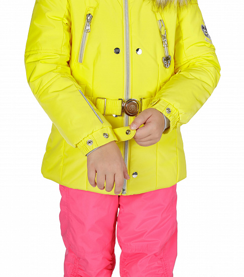 Куртка детская PoivreBlanc W18-1008-BBGL/A Empire Yellow - Фото 6 большая