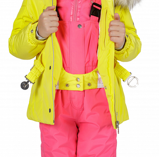 Куртка детская PoivreBlanc W18-1008-BBGL/A Empire Yellow - Фото 8 большая