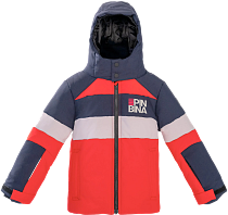 Куртка детская PinBina W-JB-J-01-12MM0039 Red/Dark Navy/Beige