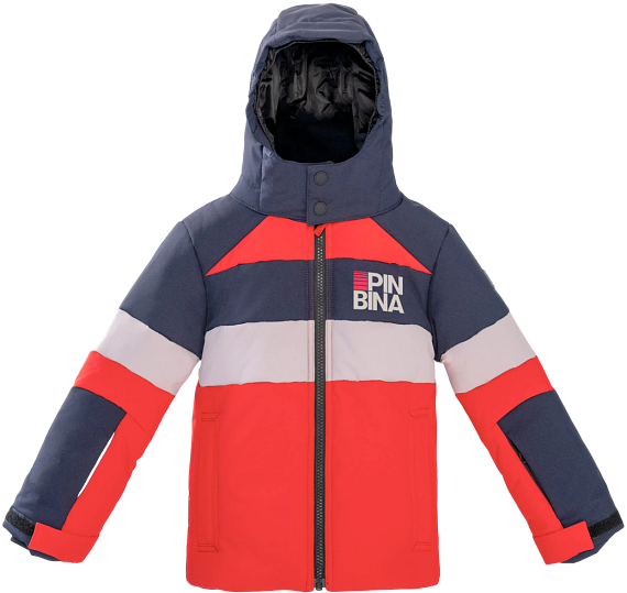 Куртка детская PinBina W-JB-J-01-12MM0039 Red/Dark Navy/Beige - Фото 1 большая