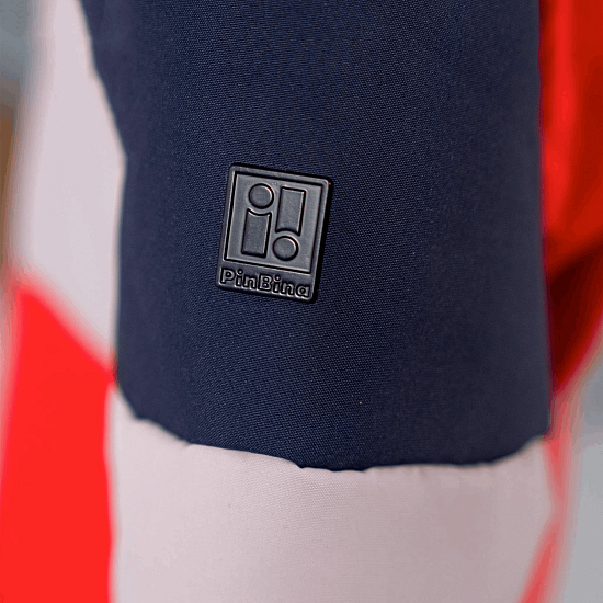 Куртка детская PinBina W-JB-J-01-12MM0039 Red/Dark Navy/Beige - Фото 4 большая