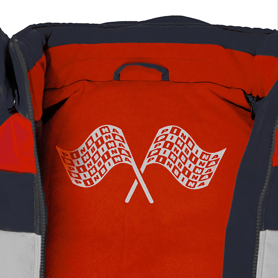 Куртка детская PinBina W-JB-J-01-12MM0039 Red/Dark Navy/Beige - Фото 6 большая