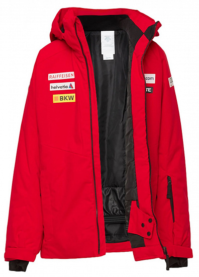 Куртка детская Descente Jr Replica Electric Red - Фото 7 большая