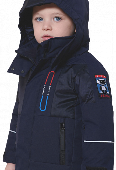 Куртка детская Poivre Blanc W-0900-BBBY Gothic Blue 4 - Фото 5 большая