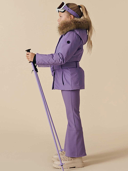 Куртка детская Poivre Blanc Joana Dream Purple - Фото 3 большая