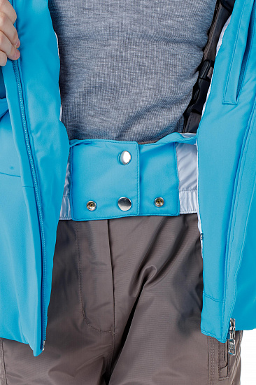 Куртка детская PoivreBlanc W19-0802-JRGL/A Aqua Blue - Фото 4 большая