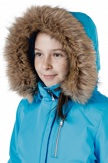 Куртка детская PoivreBlanc W19-0802-JRGL/A Aqua Blue - Фото 10 большая