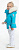 Куртка детская PoivreBlanc W19-1008-BBGL/A Aqua Blue - Фото 3 малая