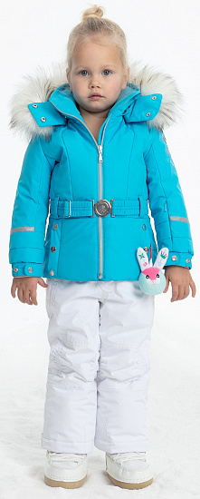 Куртка детская PoivreBlanc W19-1008-BBGL/A Aqua Blue - Фото 2 большая
